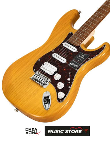New Orleans NHS980ASH Electric Guitar – Natural Ash