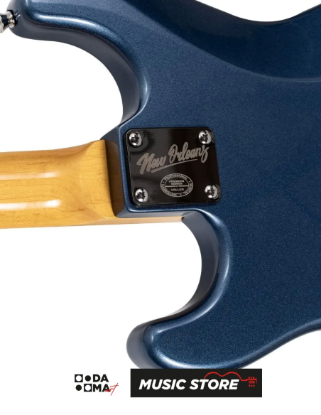 New Orleans NHS9720BLU HSS Electric Guitar – Blue