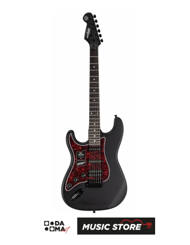 New Orleans NHS9720 MX LH Left-Handed HSS Electric Guitar – Black
