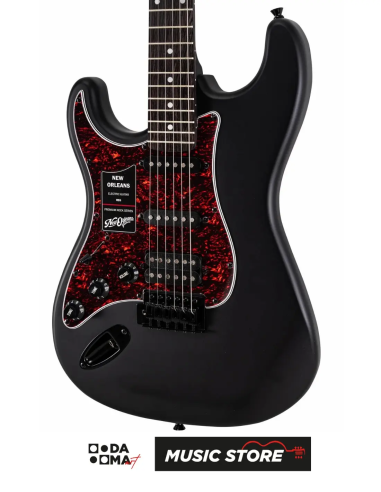 New Orleans NHS9720 MX LH Solak HSS Elektro Gitar – Siyah