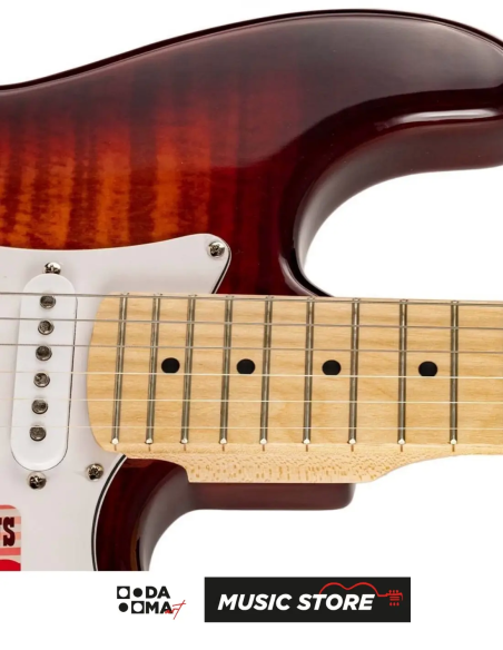 New Orleans NSS9720 WSB SSS Strat Electric Guitar – Wine Sunburst