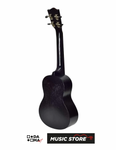 Valler UA53 Concert Ukulele – MBK Matte Black 2
