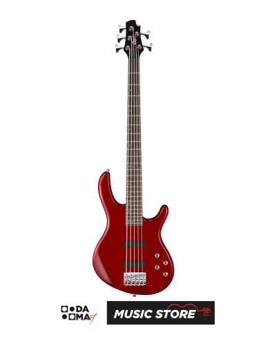 Cort Action Bass V Plus 5 Telli Bas Gitar – Kırmızı
