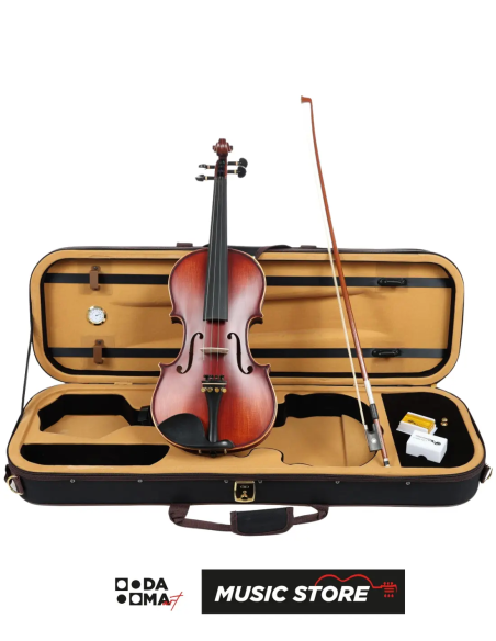 Carlovy VLA8 4/4 Violin – Antique Matte Finish