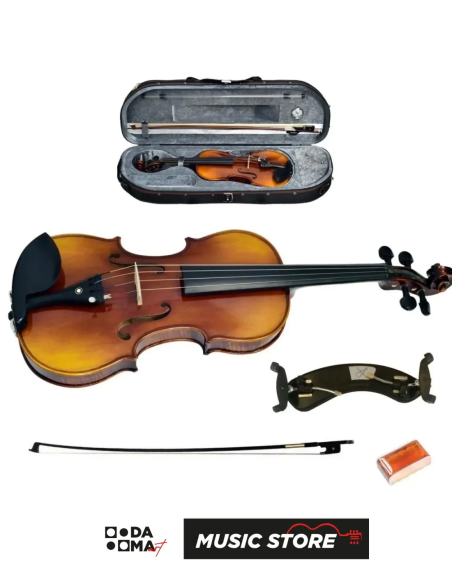 Valler VK440 3/4 Violin – Solid Wood, Gloss Finish