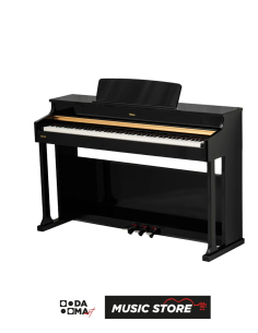 Valler PM100 Digital Piano – 88 Keys, Black Glossy