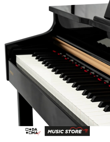 Valler PM100 Digital Piano – 88 Keys, Black Glossy