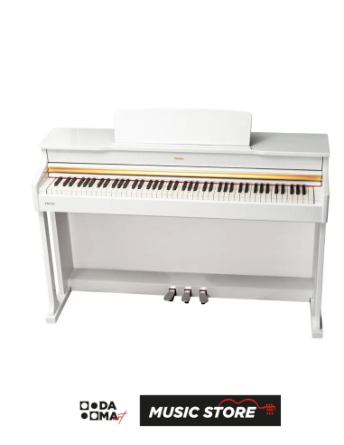 Valler PM100 Цифровое пианино – 88 клавиш, Белый глянец