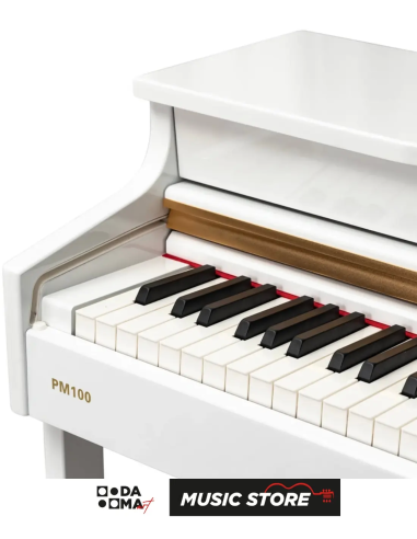 Valler PM100 Digital Piano – 88 Keys, White Glossy