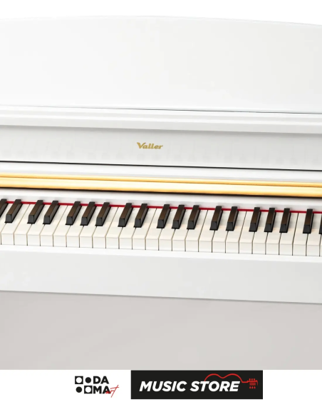 Valler PM100 Цифровое пианино – 88 клавиш, Белый глянец