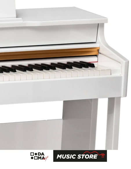 Valler PM100 Цифровое пианино – 88 клавиш, Белый глянец