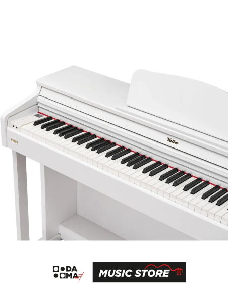Valler PM80 Dijital Piyano – 88 Tuş, Beyaz