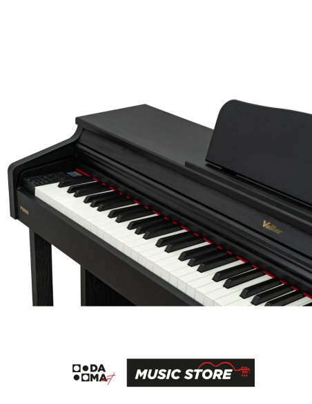 Valler PM80 Digital Piano – 88 Keys, Black