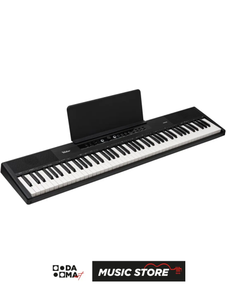 Valler PMS88 Portable Digital Piano – 88 Keys, Black