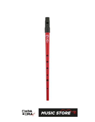 Clarke Sweetone C Tin Whistle – Red, with Case