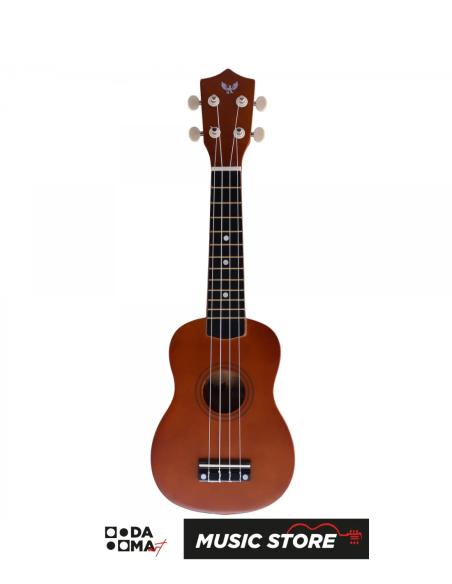 Angel AUK21-BR Soprano Ukulele – Brown