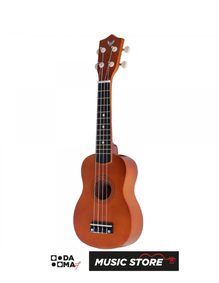 Angel AUK21-BR Soprano Ukulele – Kahverengi