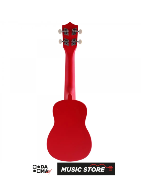 Angel AUK21-RD Soprano Ukulele – Kırmızı