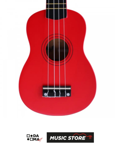 Angel AUK21-RD Soprano Ukulele – Kırmızı