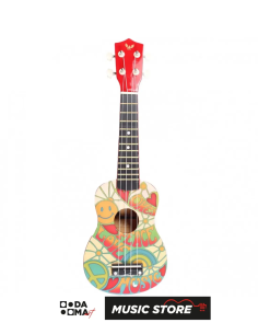 Angel AUK21-LOPT Soprano Ukulele – Patterned