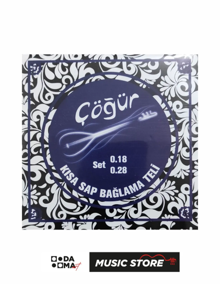 Çöğür 004/CBT Kısa Sap Bağlama Takım Tel Seti (7 Tel)