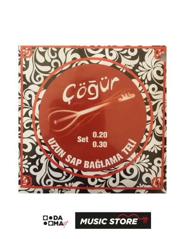 Çöğür 004/CST Uzun Sap Bağlama Tel Seti (7 Tel)