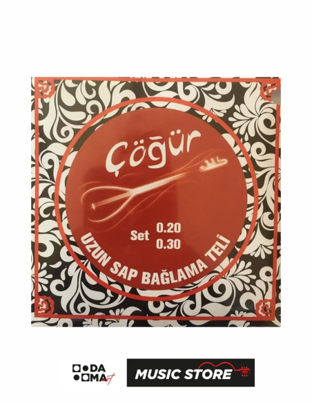 Çöğür 004/CST Long-Neck Baglama String Set (7 Strings)