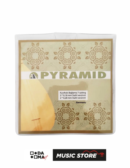 Pyramid 004/PBT Kısa Sap Bağlama Tel Seti (7 Tel)