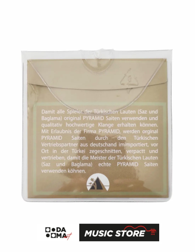 Pyramid 004/PBT Short-Neck Baglama String Set (7 Strings)