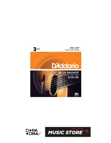 DADDARIO EZ910 11-52 AKUSTİK GİTAR TELİ
