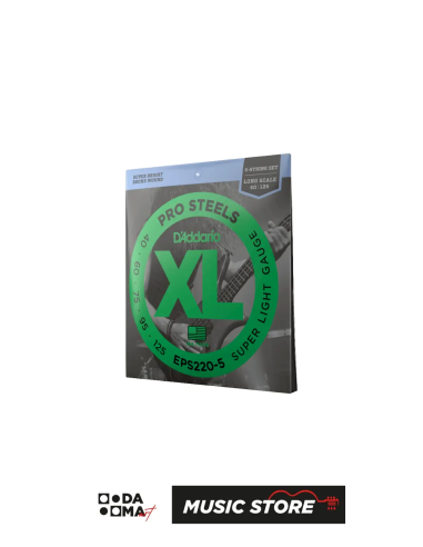 DADDARİO EXL220-5 40-125 BAS GİTAR TELİ