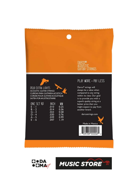 DARCO D510 GİTAR TELİ