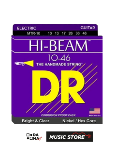 DR MTR-10 HI-BEAM ELEKTRO GİTAR TELİ (MEDIUM 10-46)